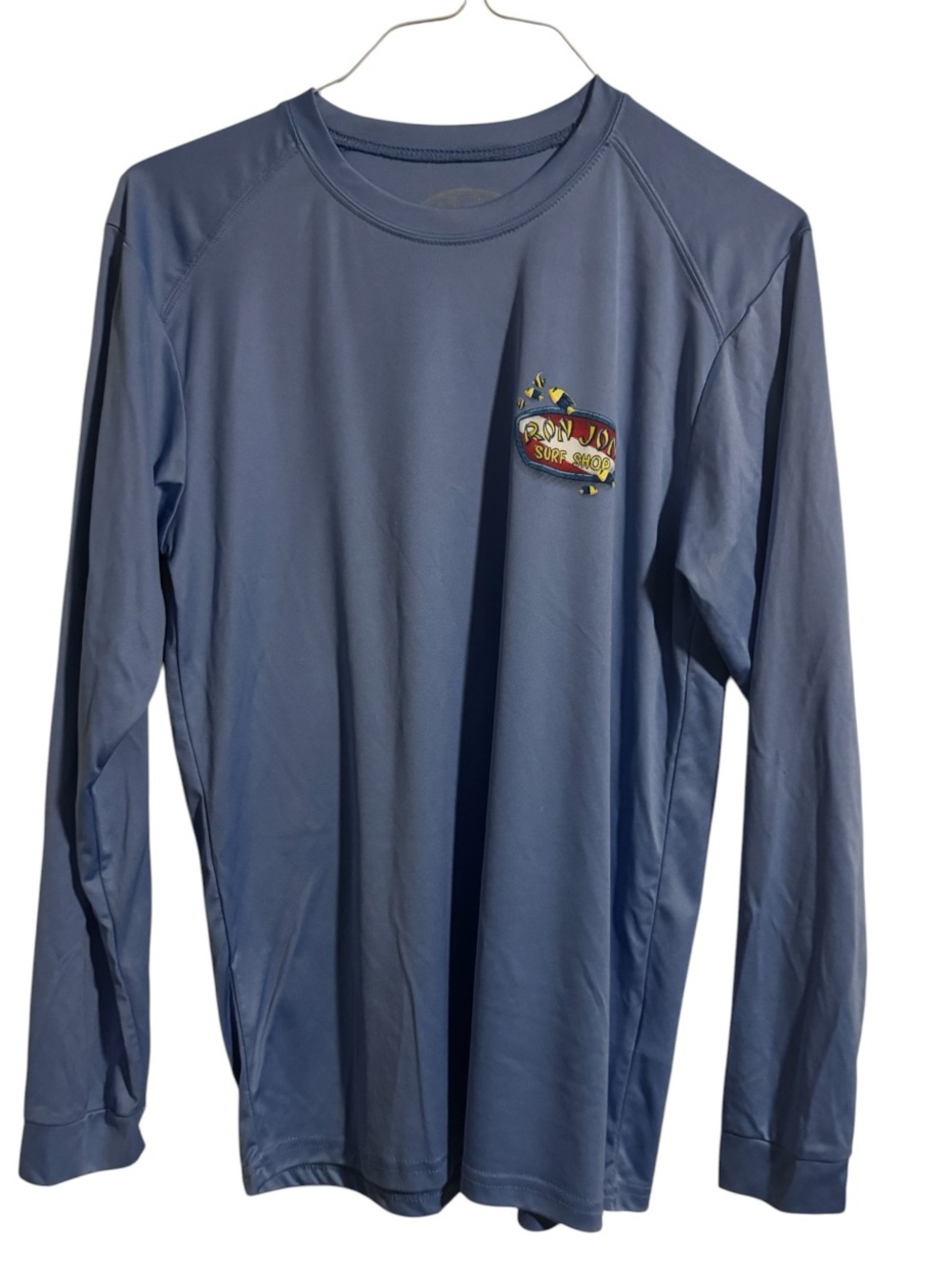 🐟Ron Jon OCMD Men’s Blue Coastal Surf Performance Fishing Longsleeve Shirt | M